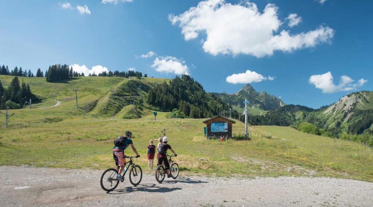 Joli Studio 4 Pers 30M Des Pistes Balcon Plein Sud Au Pieds Des Pistes B27- Draps Non Compris Saint-Jean-dʼAulps Zewnętrze zdjęcie