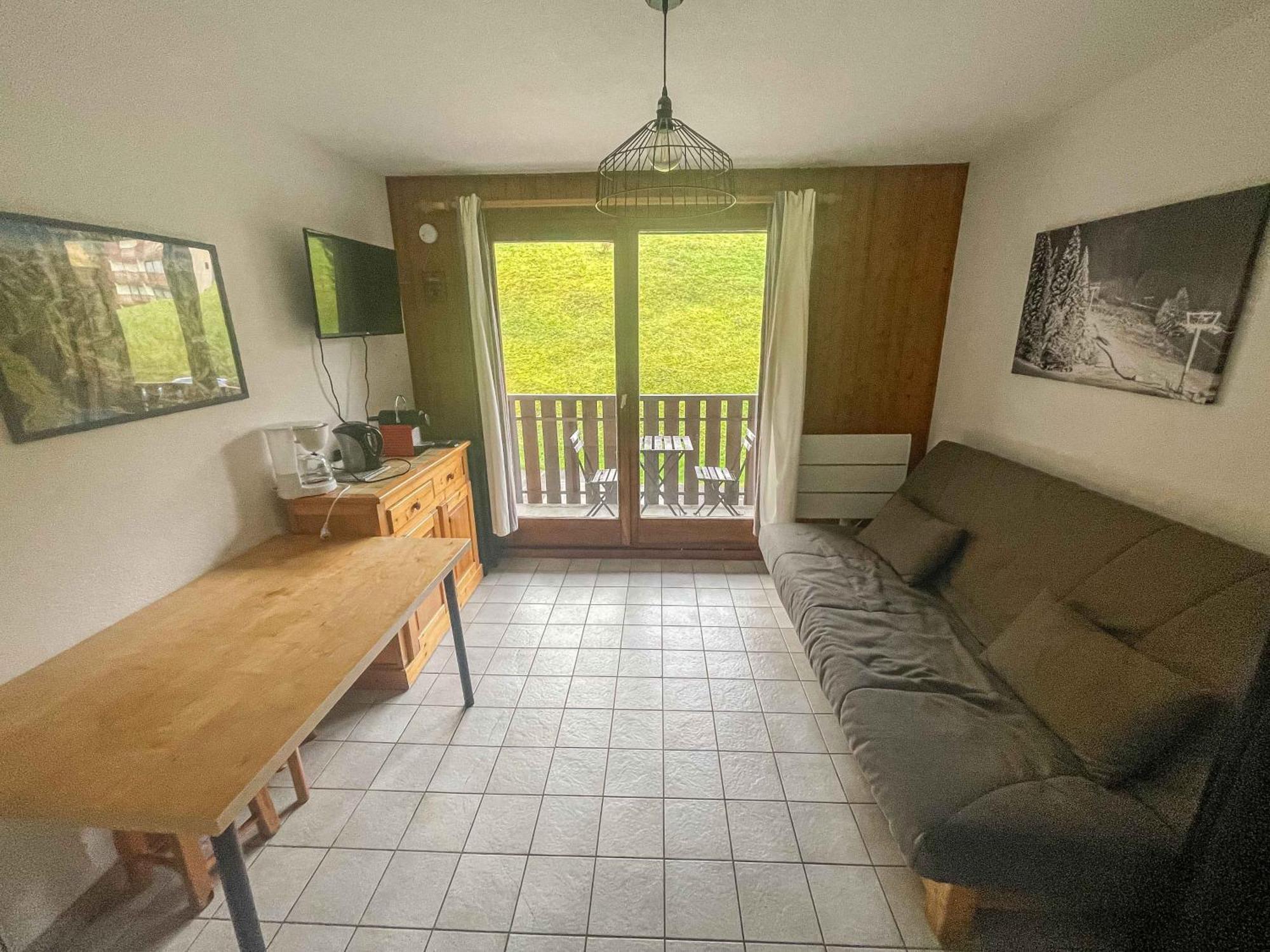 Joli Studio 4 Pers 30M Des Pistes Balcon Plein Sud Au Pieds Des Pistes B27- Draps Non Compris Saint-Jean-dʼAulps Zewnętrze zdjęcie
